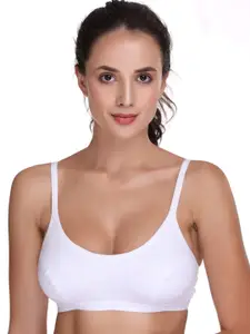 SONA Full Coverage Non Padded Seamless Cotton Workout Bra With All Day Comfort