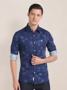 U.S. Polo Assn. Floral Printed Cotton Casual Shirt