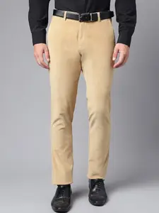 Hancock Men Tailored Slim Fit Corduroy Formal Trousers