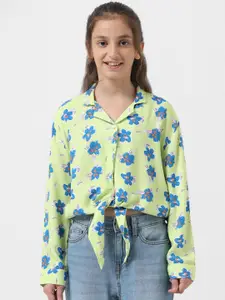 Vero Moda Girls Floral Printed Casual Shirt