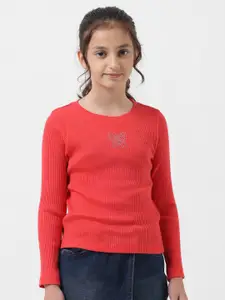 Vero Moda Girls Round Neck Slim Fit T-shirt