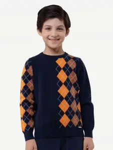 One Friday Boys Self Design Pullover