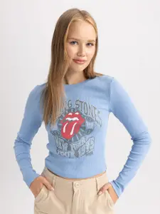 DeFacto Graphic Printed Cotton T-Shirt