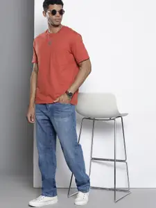 boohooMAN Cotton Regular Fit Light Fade Jeans