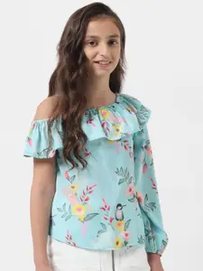 Vero Moda Girls Floral Printed Regular Top