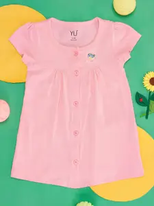 YU by Pantaloons Infants Girls A-Line Cotton Dress