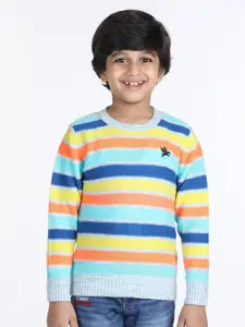 Wingsfield Boys Striped Acrylic Pullover