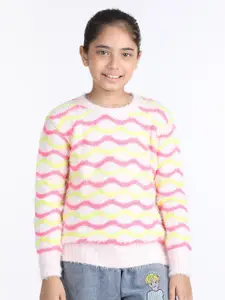Wingsfield Girls Cable Knit Acrylic Pullover