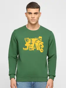 Pepe Jeans Absatrct Printed Pure Cotton Sweatshirt