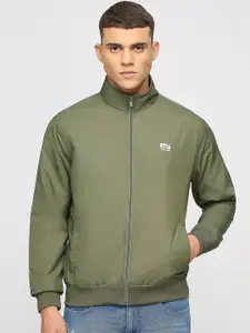 Pepe Jeans Mock Collar Bomber Jacket