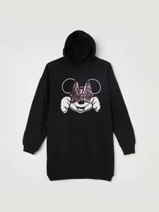 Fame Forever by Lifestyle Girls Minnie Mouse Printed Hooded Pure Cotton Sweatshirt