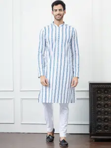 See Designs Embroidered Regular Chikankari Pure Cotton Kurta with Pyjamas