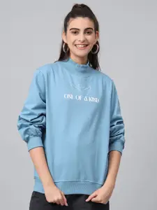 The Dry State High Neck Fleece Sweatshirt