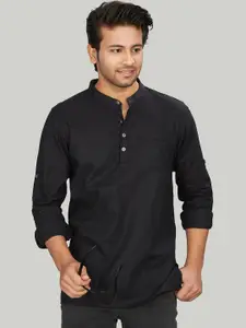 Authentics Band Collar Straight Pure Cotton Kurta