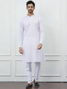 See Designs Regular Thread Work Pure Cotton Kurta with Pyjamas