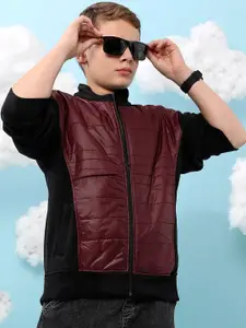 Instafab Boys Colourblocked Windcheater Bomber Jacket