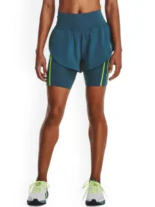 UNDER ARMOUR RUN ANYWHERE Women Slim Fit Mid-Rise Shorts