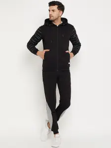 WILD WEST Printed Hooded Cotton Fleece Tracksuit