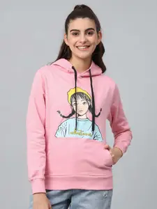 The Dry State Graphic Printed Hooded Fleece Pullover