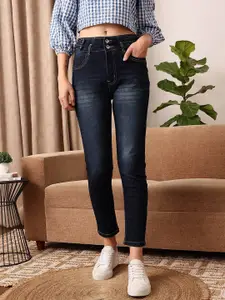 STREET 9 Women Comfort Skinny Fit Clean Look Light Fade Stretchable Jeans