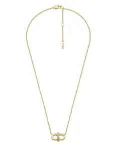 Fossil Stainless Steel Minimal Necklace