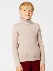 One Friday Boys Ribbed Turtle Neck Pullover