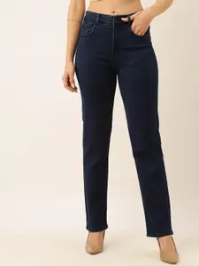 ZOLA Women Straight Fit High Rise Clean Look Stretchable Jeans