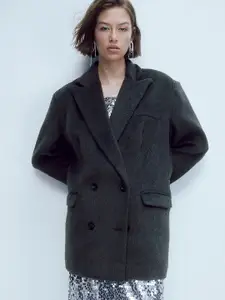 H&M Oversized Double-Breasted Blazer