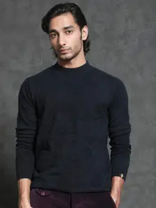 RARE RABBIT Men Aiden Crew Neck Sweater