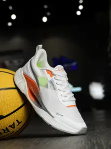 ABROS Men Fossil Lace-Up Running Shoes