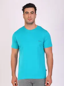 HiFlyers Round Neck Short Sleeves Cotton T-shirt