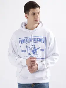 True Religion Printed Hooded Sweatshirt