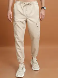 HIGHLANDER Men Mid-Rise Cargo Style Joggers