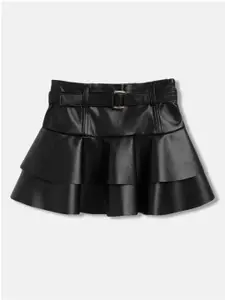 ELLE Girls Layered Flared Mini Skirt