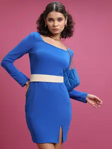 KETCH Square Neck Mini Bodycon Dress