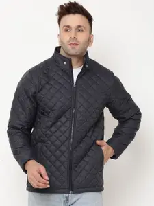 9ty3ree Mock Collar Insulator Quilted Jacket