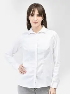 Crimsoune Club Slim Fit Opaque Casual Shirt