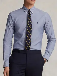 Polo Ralph Lauren Button-Down Collar Custom-Fit Stretch Oxford Formal Shirt