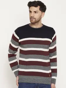 Duke Striped Acrylic Pullover