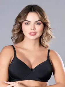 Herryqeal Full Coverage Underwired Heavily Padded Bra With All Day Comfort