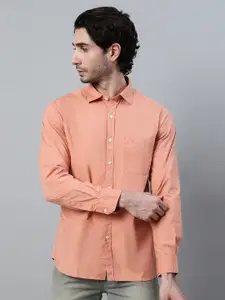 Cantabil Spread Collar Comfort Cotton Casual Shirt