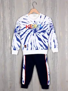Albion Boys Tie and Dye Tracksuit