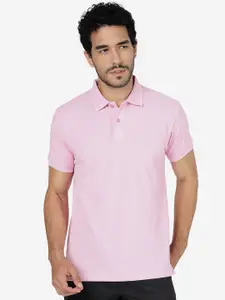 Greenfibre Polo Collar Slim Fit Cotton T-shirt