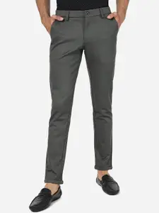 JADE BLUE Men Mid Rise Cotton Casual Trouser