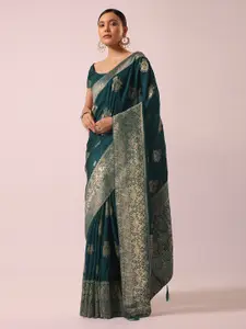 KALKI Fashion Ethnic Motifs Woven Design Zari Saree