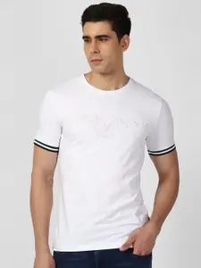 Van Heusen Sport Typography Printed Cotton T-shirt