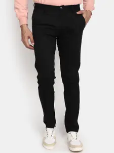 V-Mart Men Slim Fit Smart Chinos Trousers
