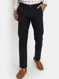 V-Mart Men Mid-Rise Smart Chinos Trousers