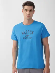 Reebok Printed Round Neck Training Tshirts
