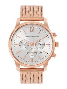 French Connection Men Dial & Bracelet Style Straps Analogue Watch FCN00056A